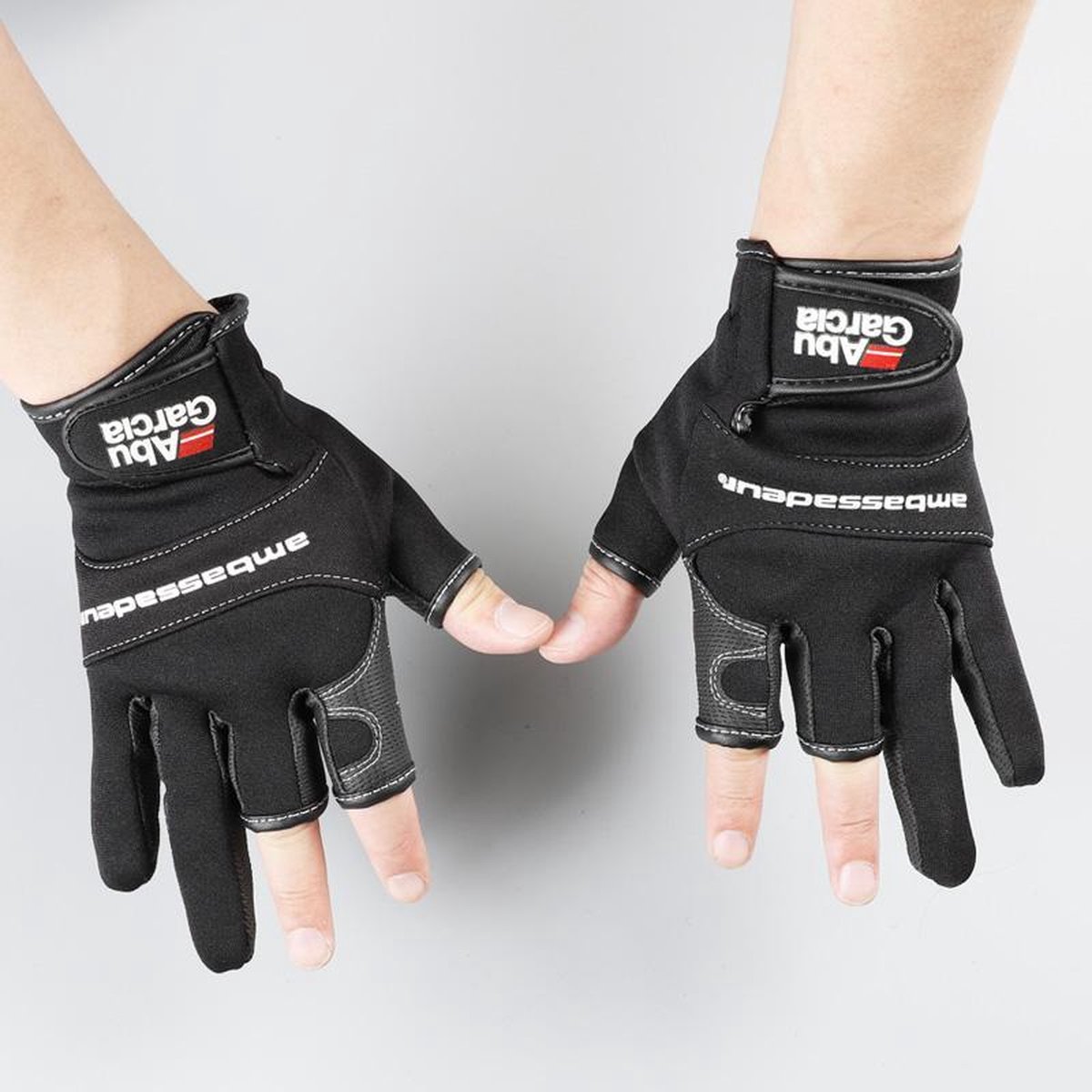 O'NEAL Fietshandschoenen voor heren en dames, Drop Fingerless Glove V.17, MTB DH FR Downhill Freeride, vingerloze handschoenen met gel-inzetstukken, antislip, zwart/rood, maat M