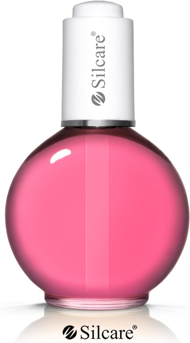 Silcare - The Garden Of Colour Regenerating Cuticle And Nail Oil Olive To Raspberry Light Pink 75Ml