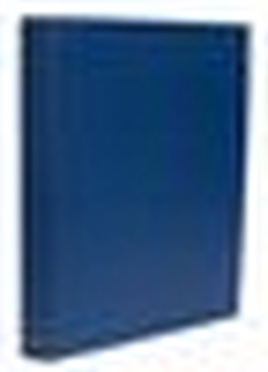 Multo - Ringband Hannibal A4 23-rings D-mech 32mm lederlook blauw | bol