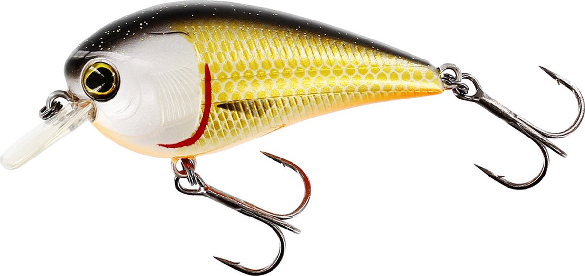 Westin BassBite 1.5 Squarebill - Floating - Official Roach - 6cm - 13g - Rood