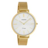 OOZOO Vintage Goudkleurig/Zilverkleurig horloge  (40 mm) - Goudkleurig