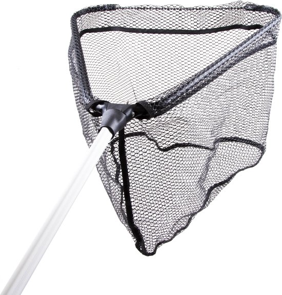 Eurocatch landingnet rubber – opklapbaar – uitschuifbaar – 2m