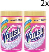 Vanish Oxi Advance Multicolor Power Poeder - Voor Witte en Gekleurde Was - 1,2kg x2