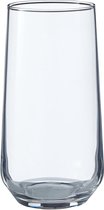 Pasabahce Allegra Universele multifunctionele waterglazen set van 6 Geschikt voor wijn, sappen, frisdrank, 470 ml (Highball)