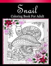 Snail Coloring Book for Adult