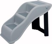Trixie trap lichtgrijs - 54x34x39 cm - 1 stuks