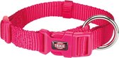 Trixie halsband hond premium fuchsia - 30-45x1,5 cm - 1 stuks