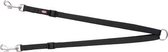 Trixie hondenriem premium koppellijn zwart - 40-70x1,5 cm - 1 stuks