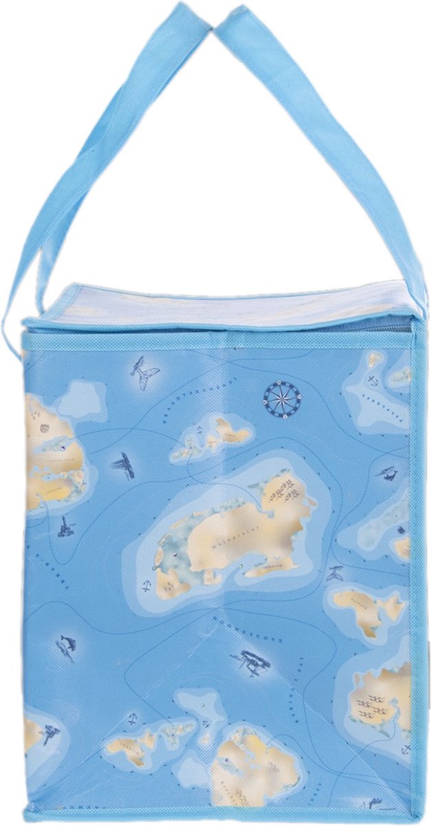 Esschert Design Koeltas Strand 24 Liter Polyester Blauw van Esschert Design — afbeelding 5