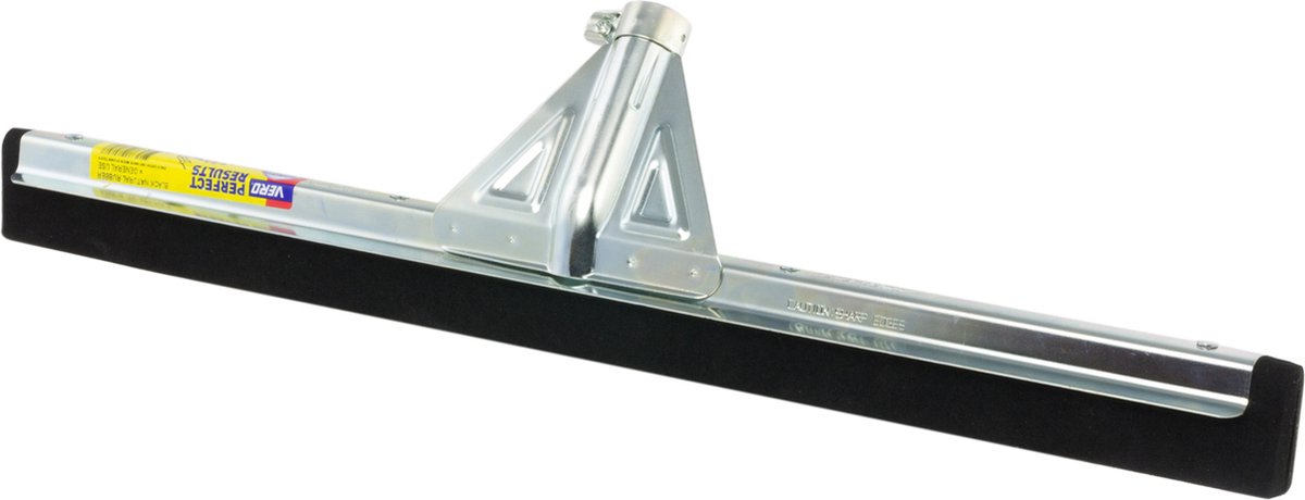 Goedkoopste Excellent Vero Vloertrekker - Vloerwisser - Watertrekker - Zwart schuimrubber - Zonder steel - 55 cm