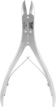 BeautyTools HEAVY-DUTY Nagelknipper - Gebogen Nageltang met Dubbele Overbrenging voor Harde Teennagels en Kalknagels - Dubbele Scharniertang met 21 mm Snijvlak - (NN-2816)