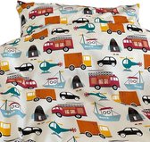 BINK Bedding Dekbedovertrek Bob 1-persoons 140x200/220 cm (+1 kussensloop 60 x 70 cm)