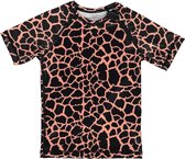 Beach & Bandits - UV Zwemshirt voor kinderen - Spotted Moray - Zwart - maat 128-134cm