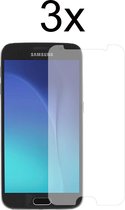 Samsung S6 Screenprotector - Beschermglas Samsung galaxy S6 Screen Protector Glas - 3 stuks