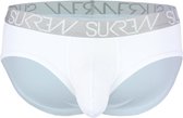 Sukrew | Monmouth Apex Brief | Maat XL | Heren Slip Wit | Mannen Ondergoed