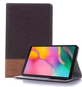 Cross Texture Horizontal Flip Leather Case voor Galaxy Tab A 8 (2019) P200 / P205, met houder en kaartsleuven en portemonnee (koffie)
