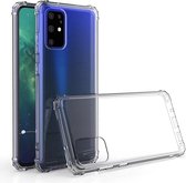 Voor Galaxy S20 + schokbestendige transparante TPU-beschermhoes