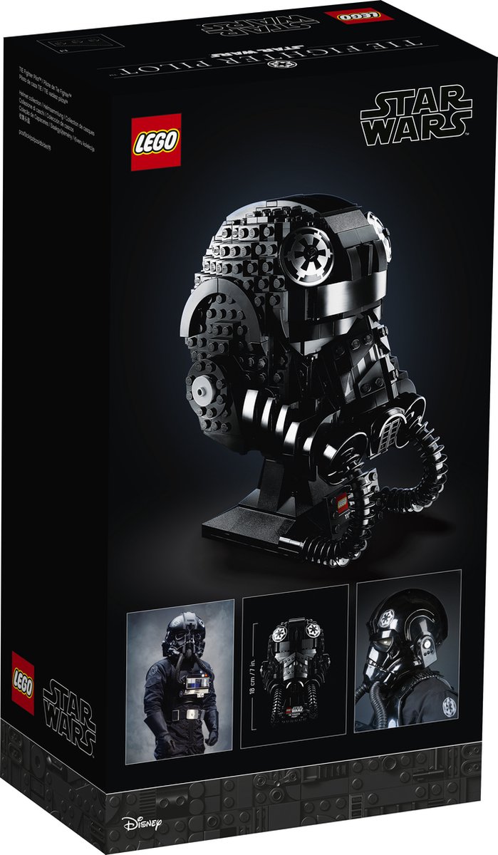 LEGO Star Wars TIE Fighter Pilot™ helm 75274 — afbeelding 16