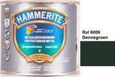 Hammerite Metaallak Lak- 2 in 1 ( primer en eindlaag) - metaal - RAL 6009 - Dennengroen  - 1 l zijdeglans