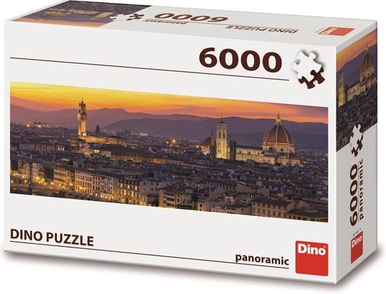 Puzzle Dino Firenze / Florence - 6000 pièces - Puzzle pour adultes -  Panorama | bol.com