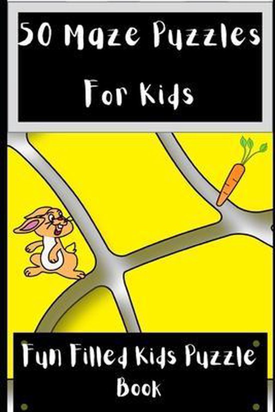 Puzzle Rockstars- 50 Maze Puzzles For Kids - cover