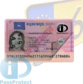 PassProtect voor rijbewijs | beschermfolie | herbruikbaar | voorkom identiteitsfraude | beveiliging BSN en pasfoto