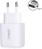 USB C oplader - USB-C Adapter - QC 3.0 Fast Charger - Smartphone Oplader - Snellader - voor iPhone Samsung Huawei