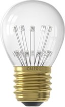 CALEX - LED Lamp - Kogellamp P45 - E27 Fitting - 1W - Warm Wit 2100K - Transparant Helder