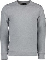 Cavallaro Napoli - Heren Sweater - Reggio Sweat - Lichtgrijs - Maat L