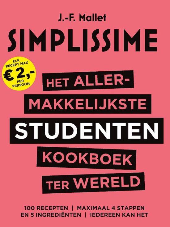 Het allermakkelijkste studentenkookboek ter wereld
