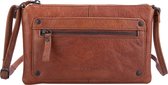 Spikes & Sparrow Crossbodytas Bronco Leer - cognac