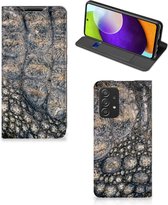 Telefoonhoesje bedrukken Geschikt voor Samsung Galaxy A52 Stand Case Krokodillenprint