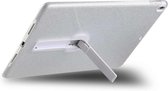Schokbestendige glitter pc + TPU beschermhoes met houder voor iPad Pro 10,5 inch (zilver)