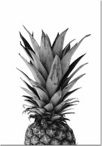 Moderne minimalistische ananas brief frameloze decoratieve schilderij woonkamer kern, afmeting: 50x70cm (ananas)