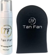 Tan Fan Self Tan Mousse incl. handschoen - extra dark - 200ml