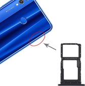 SIM-kaarthouder + SIM-kaarthouder / Micro SD-kaarthouder voor Huawei Honor 9X Pro (paars)