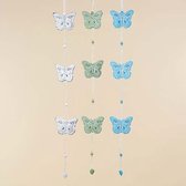 hanger guirlande vlinders set van 3 stuks vlinder