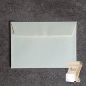 Luxe vanille C6 Envelop (114 x 162 mm) - 120 grams met stripsluiting - 400 stuks