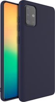 Voor Galaxy A71 4G internationale versie IMAK UC-1-serie schokbestendig mat TPU beschermhoes (blauw)