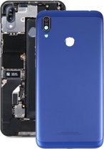 Batterij achterkant met cameralens voor Asus Zenfone Max M2 ZB633KL ZB632KL (blauw)