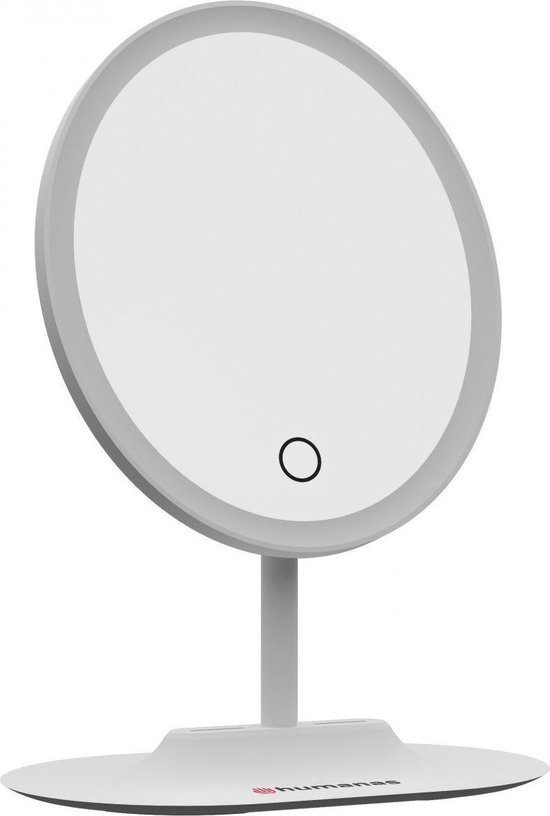 Handvest cache Bedenk Humanas Make Up Spiegel met LED ring - Cosmetische Spiegels met Touch  Dimmer | bol.com