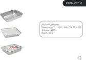 Alu-foliecontainer