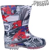 Kinderregenlaarzen  met LED Spiderman 73483