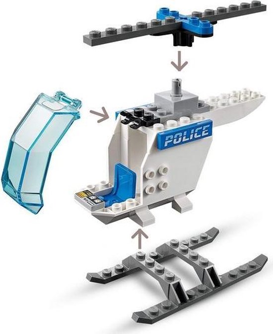 Thumbnail van een extra afbeelding van het spel Playset City Police Lego 60275 (51 pcs)