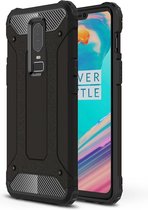 Mobigear Outdoor Hardcase voor de OnePlus 6 - Zwart