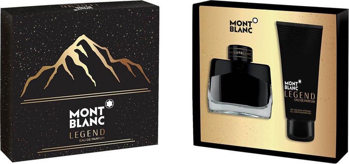 Mont Blanc Legend Giftset - 50 ml d'eau de parfum vaporisateur + 100 ml de  gel douche... | bol.com