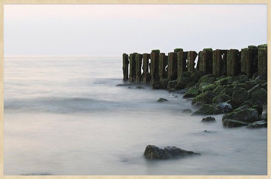 Schilderij - zee - Collectie Travel stories - Forex met blanke lijst - 148x98cm