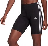 adidas - 3-Stripes Bike Shorts - Strakke Shorts - XL - Zwart