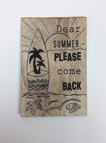 Postkaart Dear summer
