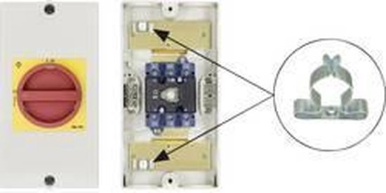 Interrupteur de réparation déconnectable Kraus & Naimer KG10.T203/D-A076.KS51V 1 x 90 ° Rouge, Jaune 1 pièce(s)